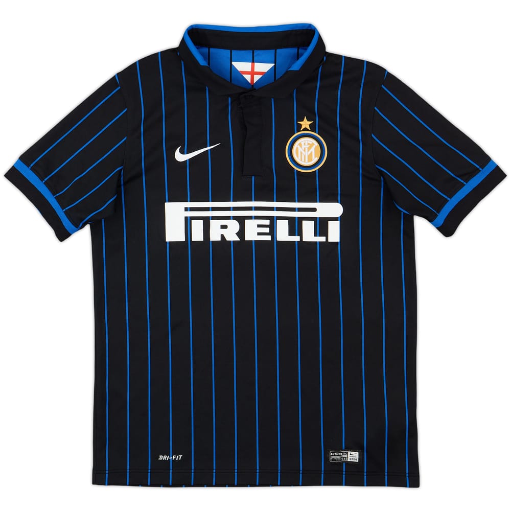 2014-15 Inter Milan Home Shirt - 9/10 - (L.Boys)