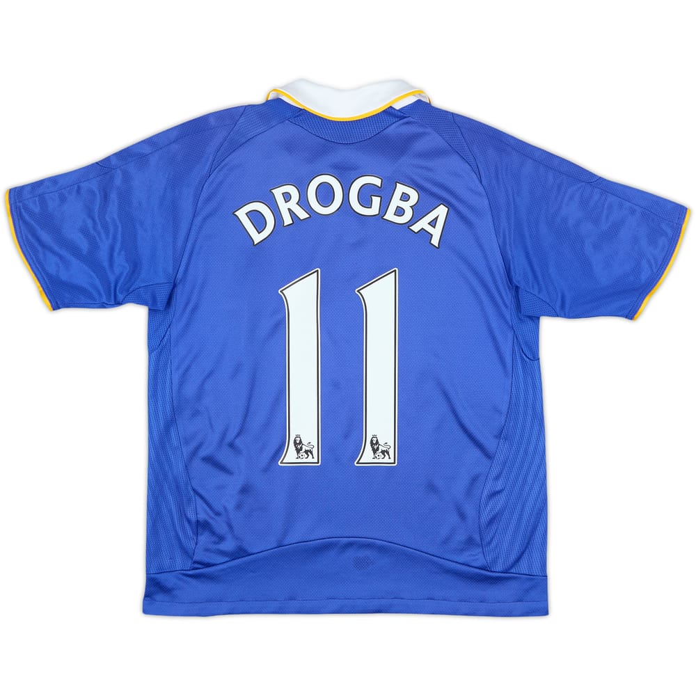 2008-09 Chelsea Home Shirt Drogba #11 - 7/10 - (M.Boys)