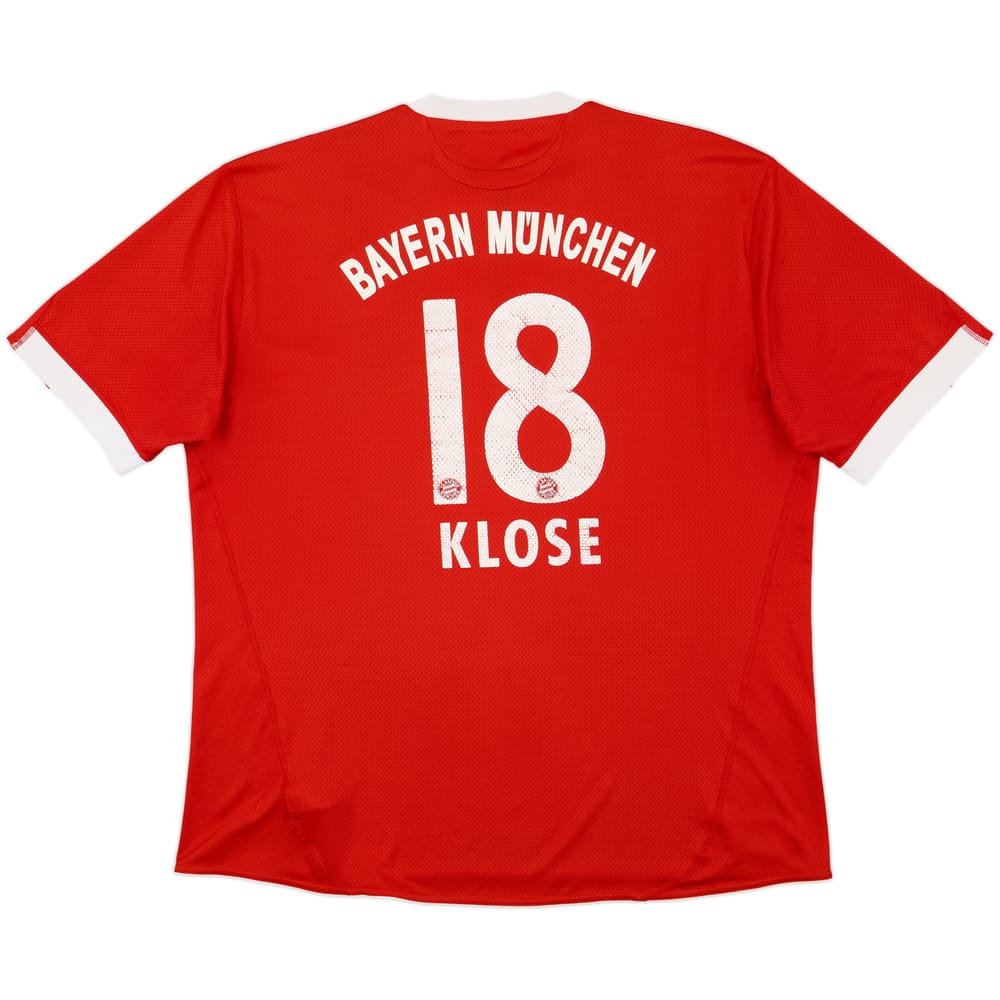 2009-10 Bayern Munich Home Shirt Klose #18 - 6/10 - (XXL)