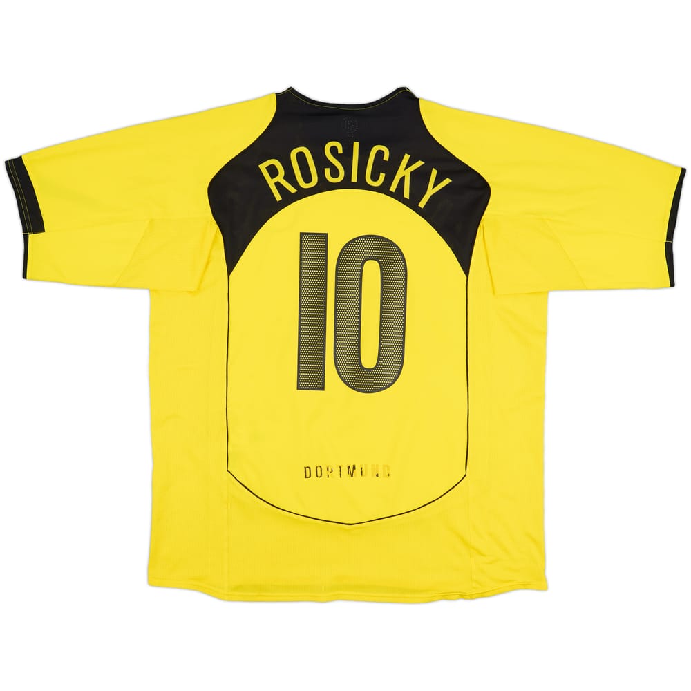 2004-05 Borussia Dortmund Home Shirt Rosicky #10 - 6/10 - (XXL)