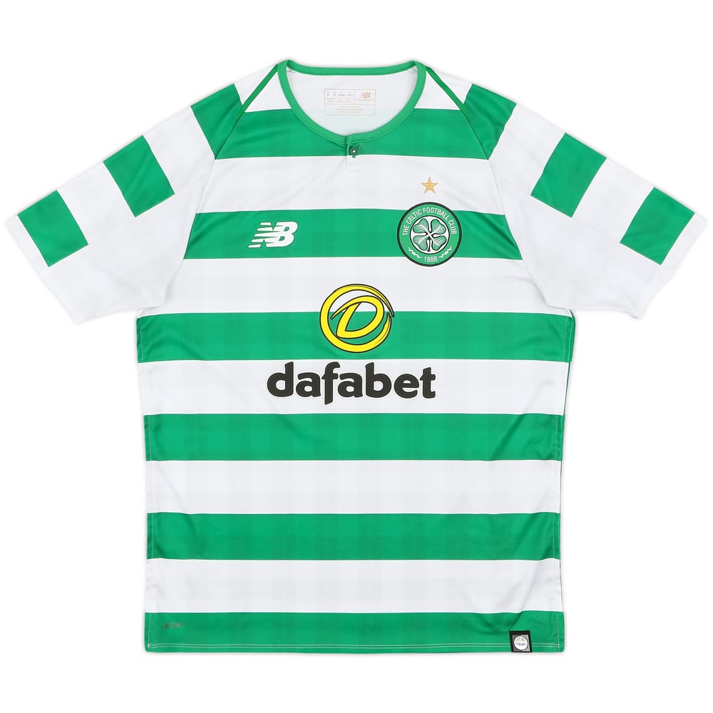 2018-19 Celtic Home Shirt - 9/10 - (S)