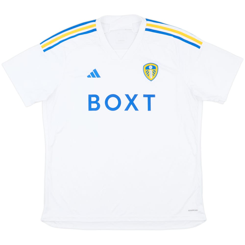 2023-24 Leeds United Home Shirt - 9/10 - (XXL)