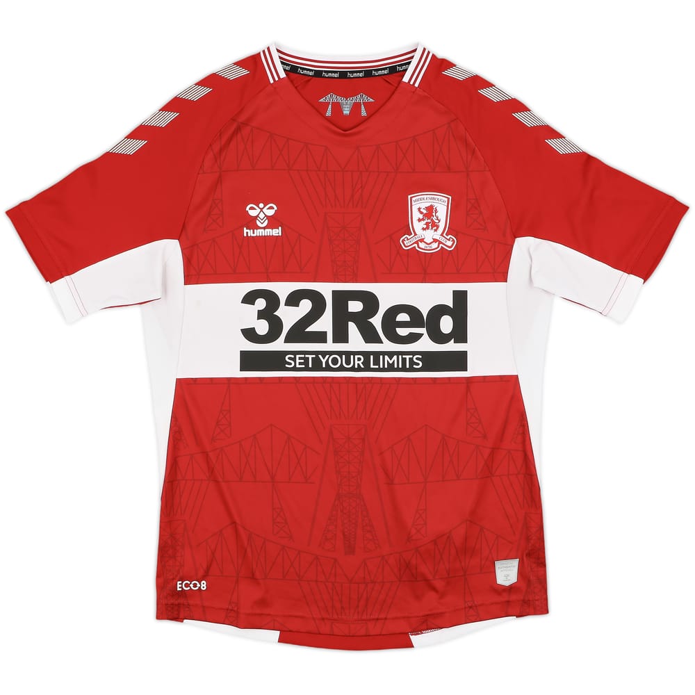2021-22 Middlesbrough Home Shirt - 10/10 - (M)
