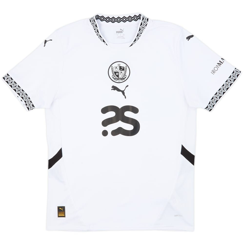 2024-25 Port Vale Home Shirt - 9/10 - (M)