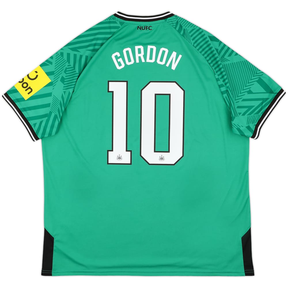 2023-24 Newcastle Away Shirt Gordon #10 - 8/10 - (3XL)