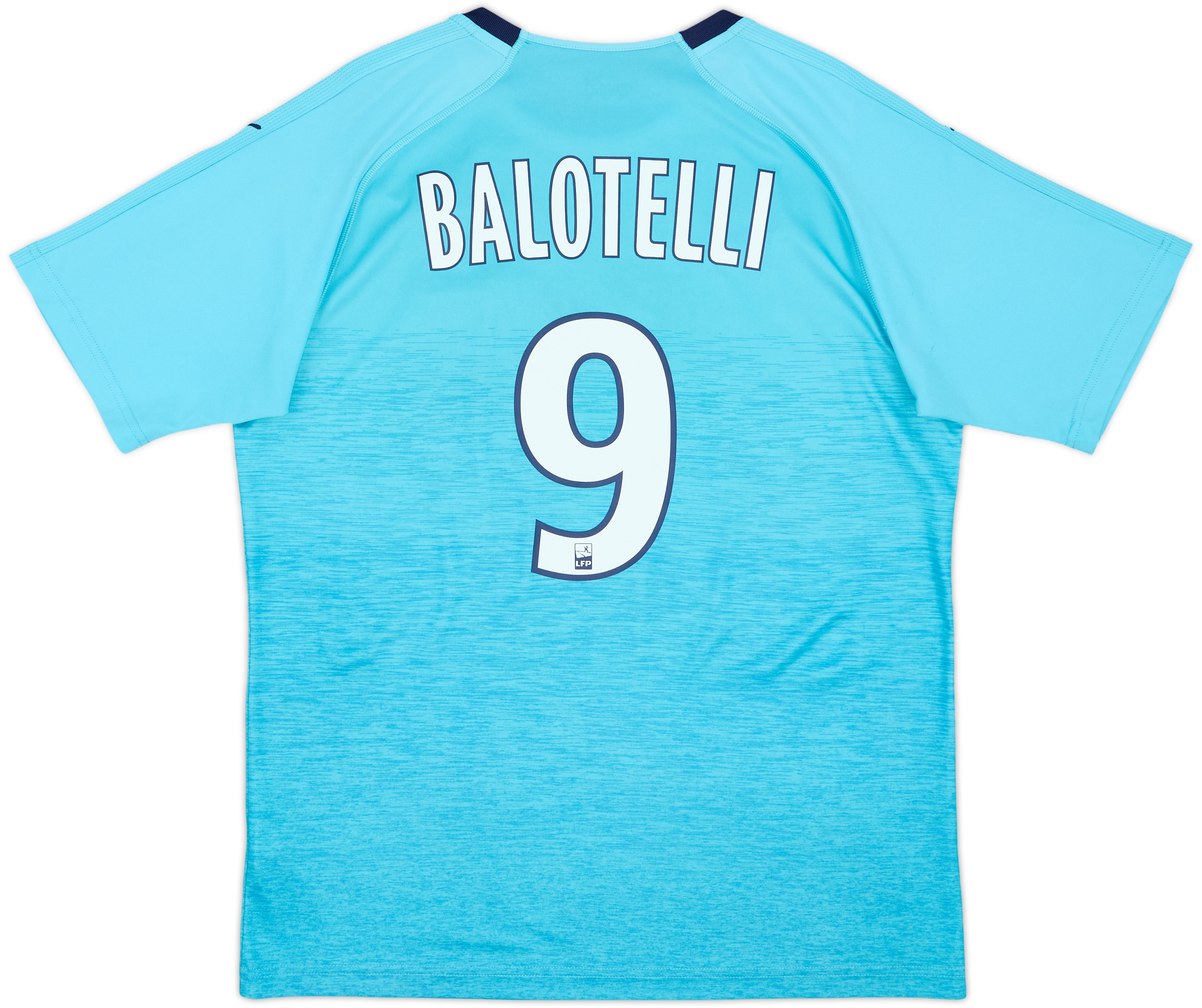 2018-19 Olympique Marseille Third Shirt Balotelli #9 - 6/10 - (L)