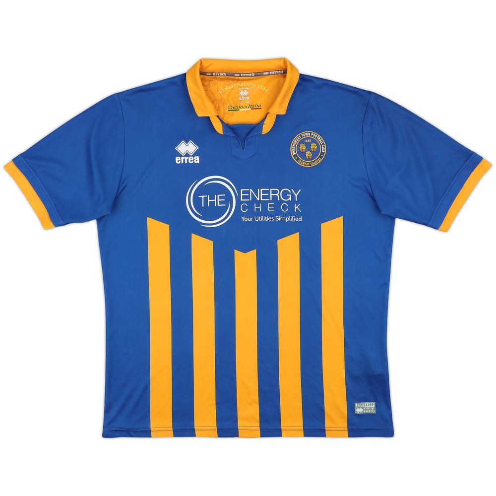 2017-18 Shrewsbury Home Shirt - 8/10 - (XL)
