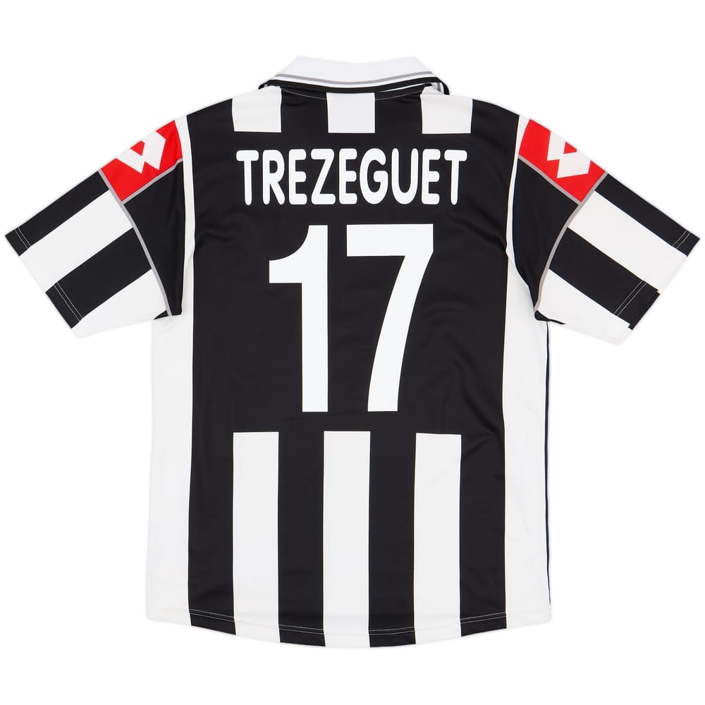 2000-01 Juventus Home Shirt Trezeguet #17 - 6/10 - (L)