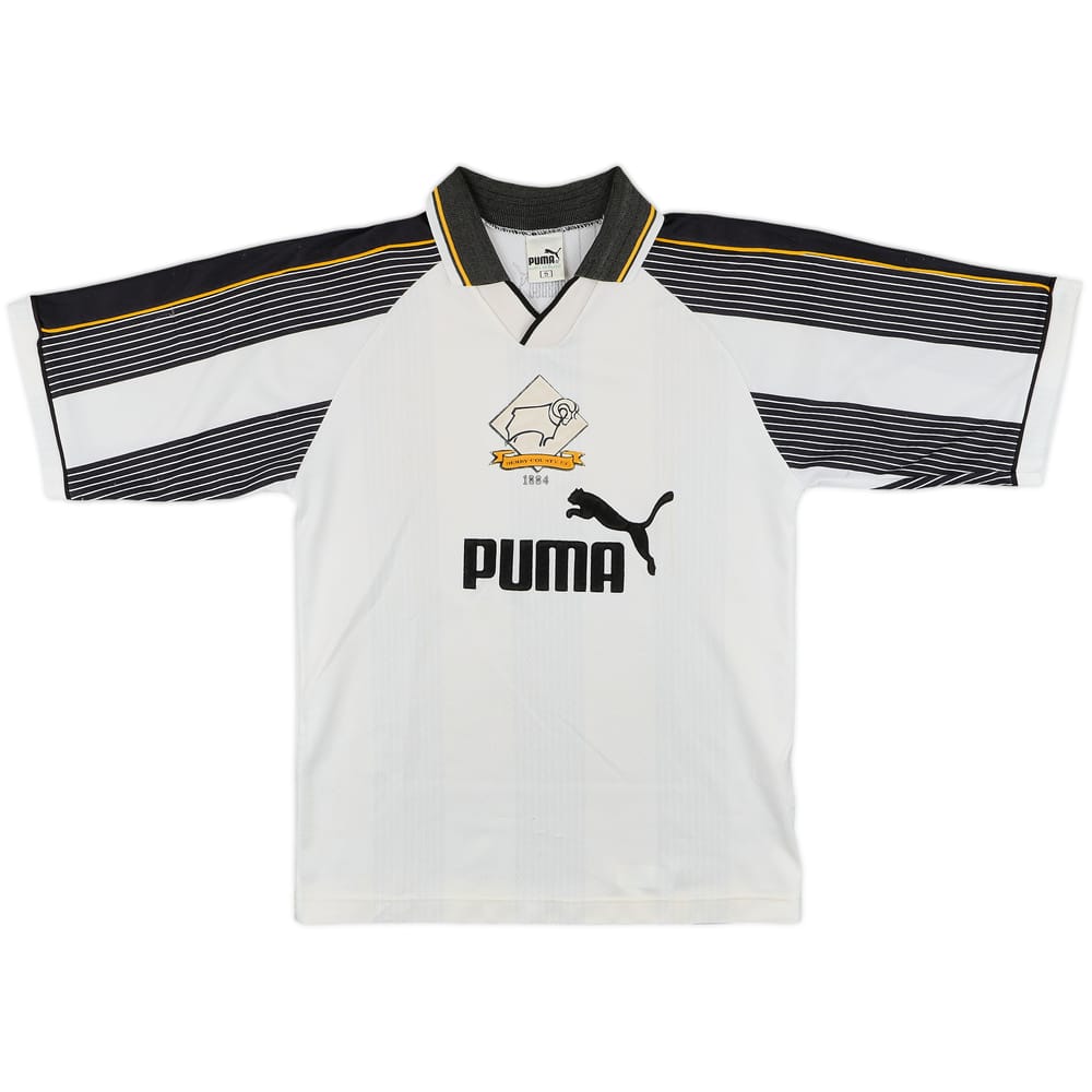 1995-96 Derby Home Shirt - 8/10 - (S)
