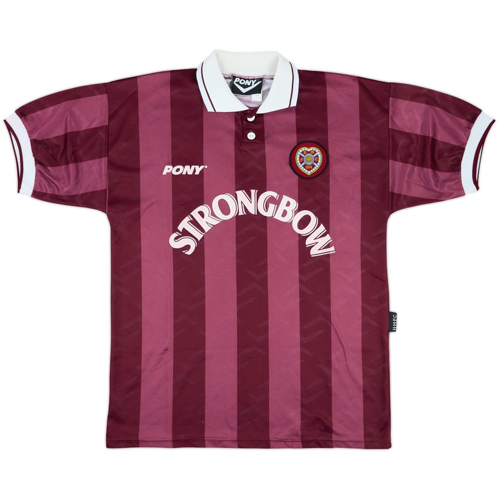 1995-97 Hearts Home Shirt - 8/10 - (M)