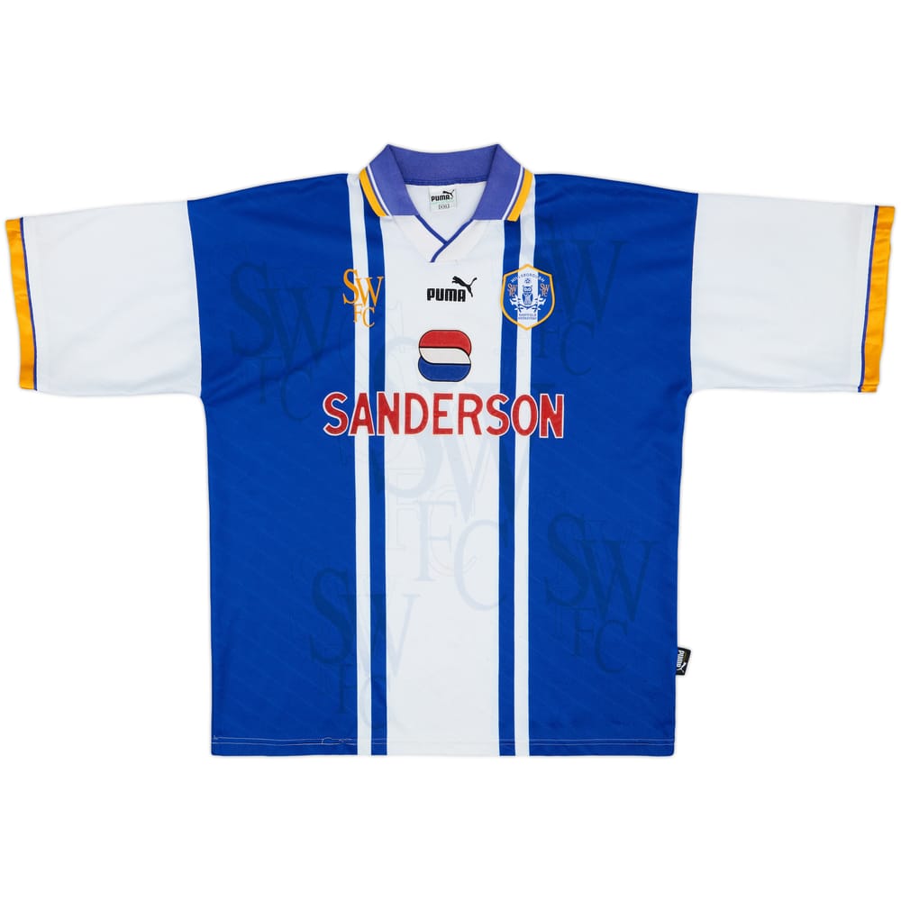 1995-97 Sheffield Wednesday Home Shirt - 8/10 - (XXL)