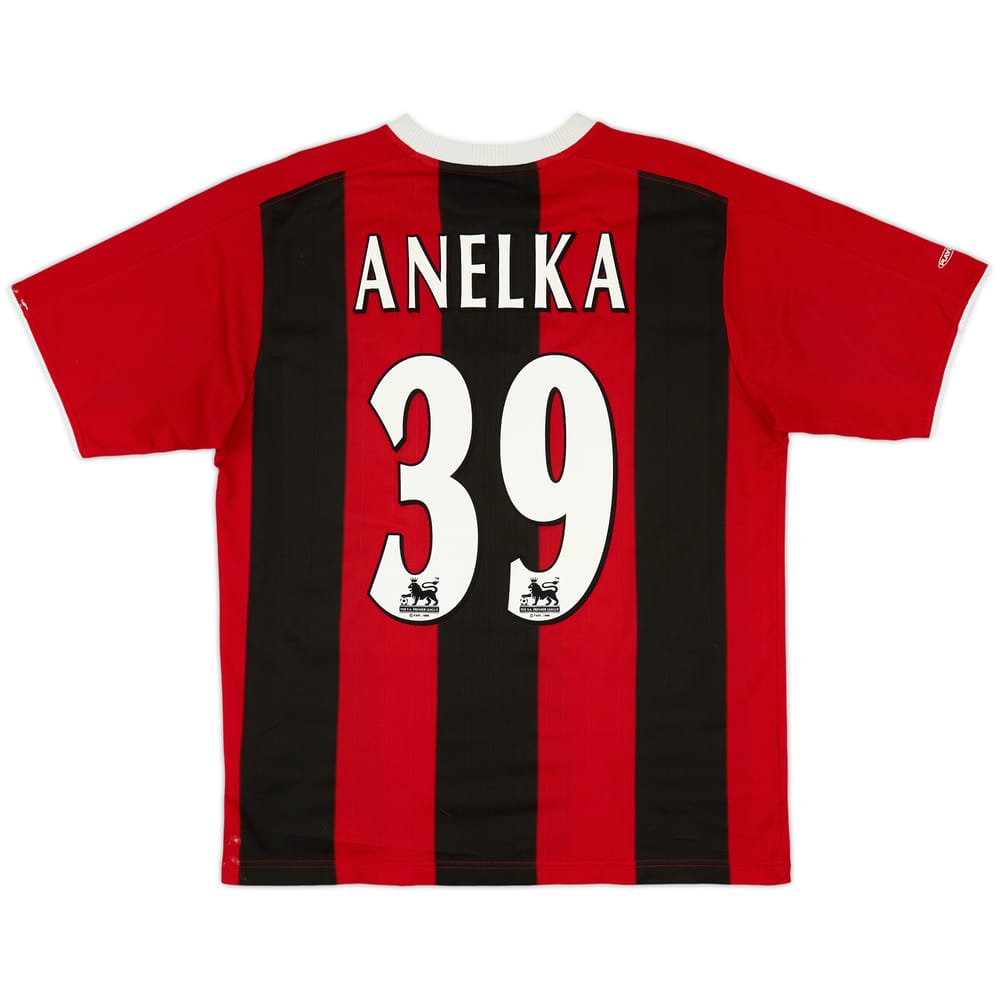 2003-04 Manchester City Away Shirt Anelka #39 - 7/10 - (M)
