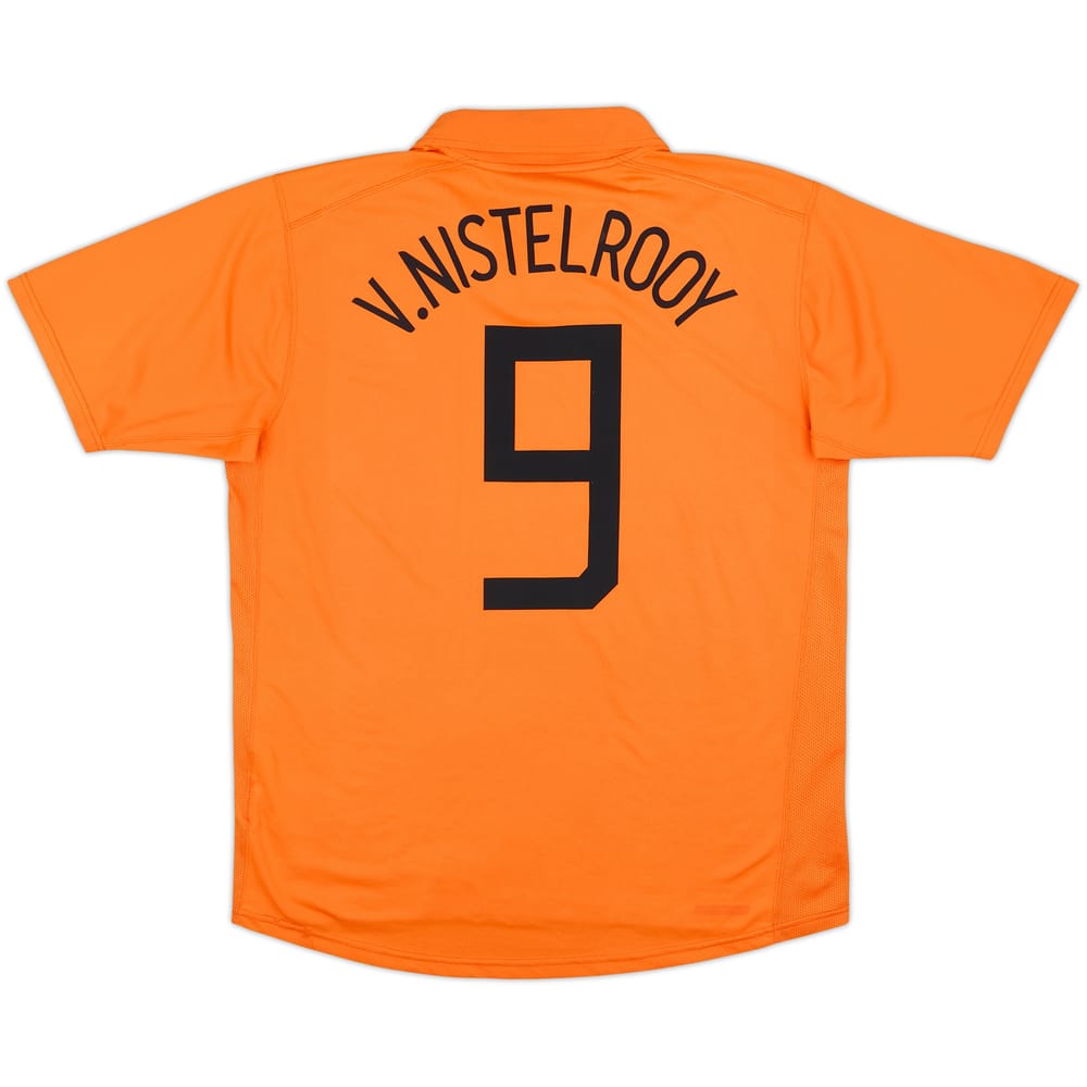 2006-08 Netherlands Home Shirt V.Nistelrooy #9 - 6/10 - (M)