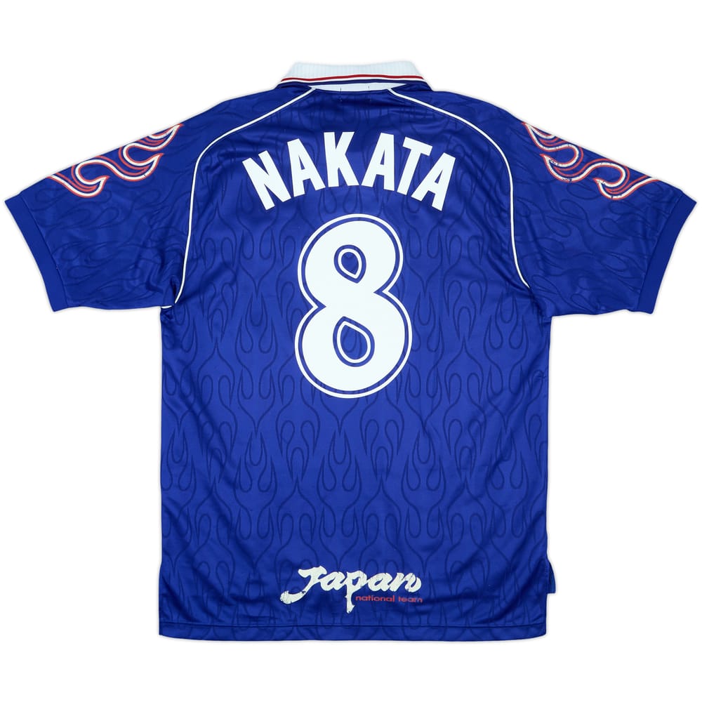 1998 Japan Home Shirt Nakata #8 - 8/10 - (M/L)