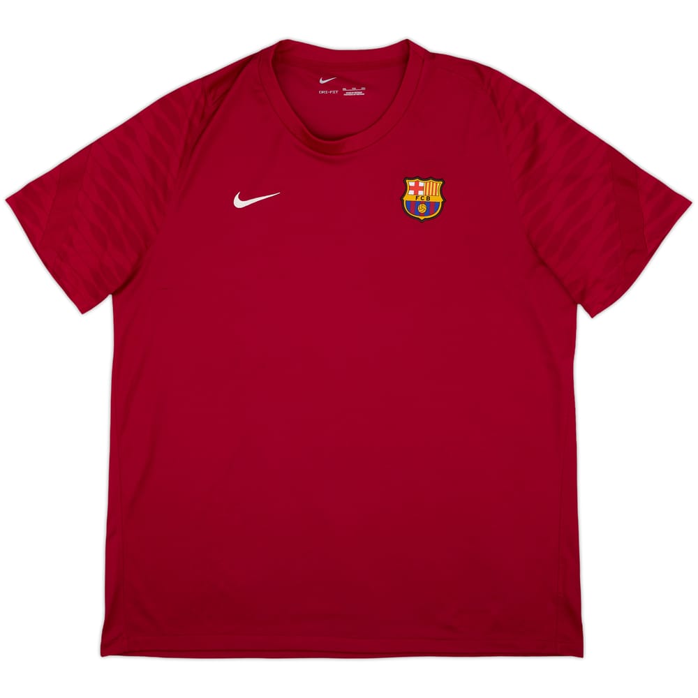 2021-22 Barcelona Nike Training Shirt - 9/10 - (XXL)