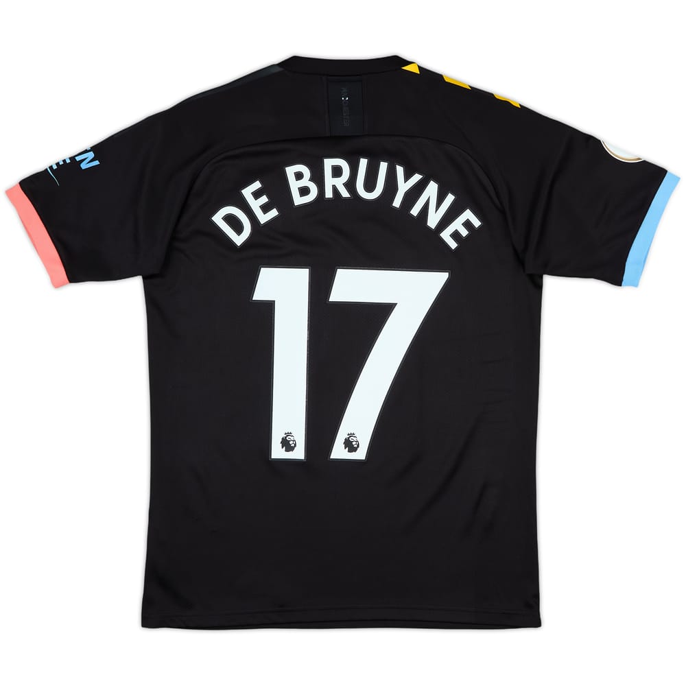 2019-20 Manchester City Away Shirt De Bruyne #17 - 9/10 - (S)