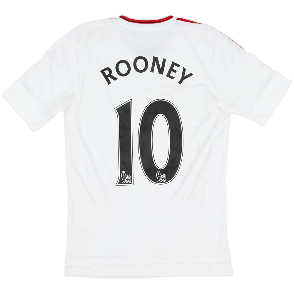 2015-16 Manchester United Away Shirt Rooney #10 - 7/10 - (XS)