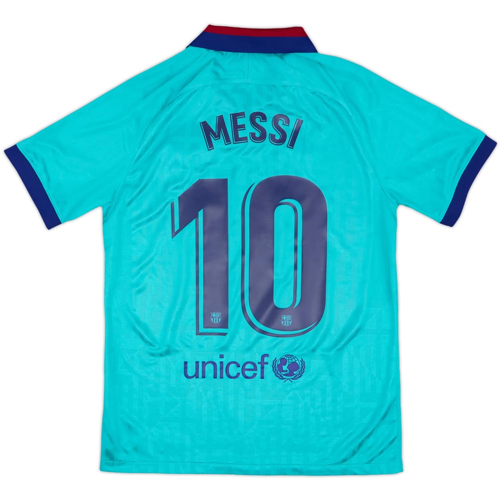 2019-20 Barcelona Third CL Shirt Messi #10 - 10/10 - (M)