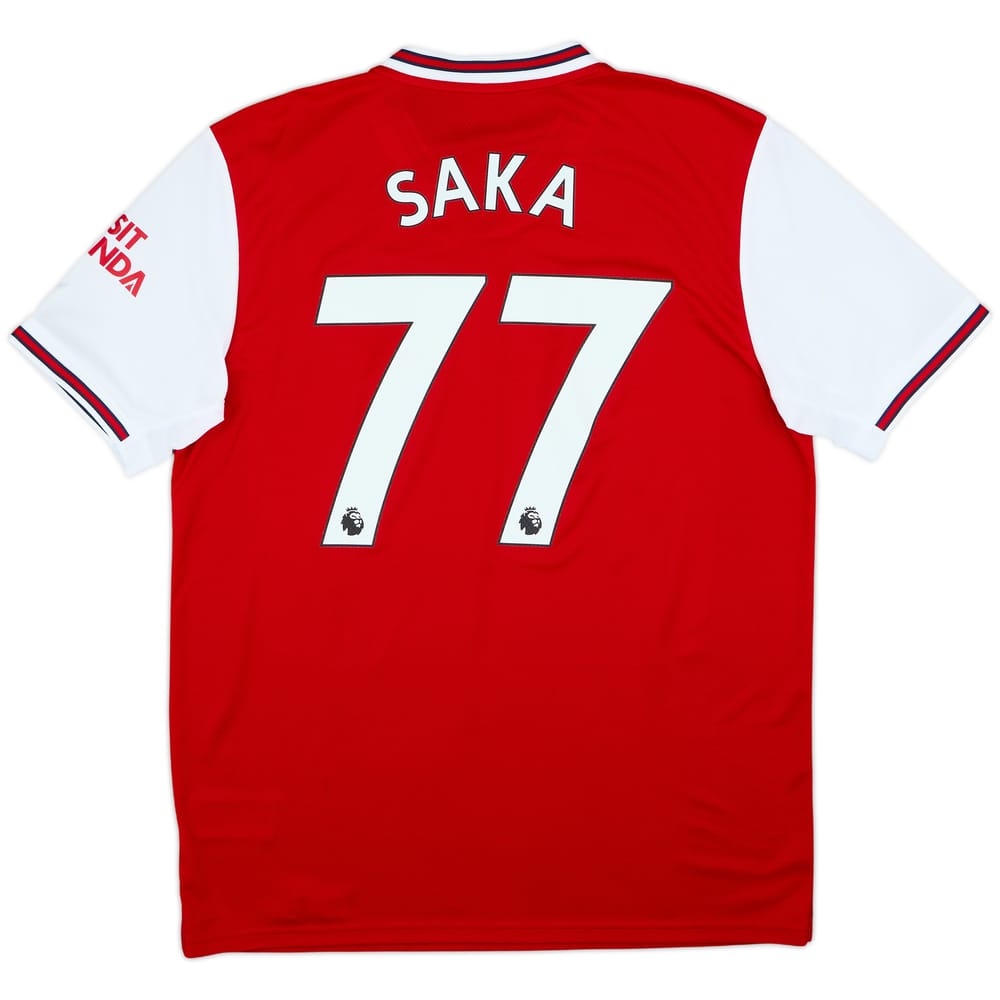 2019-20 Arsenal Home Shirt Saka #77 (L)