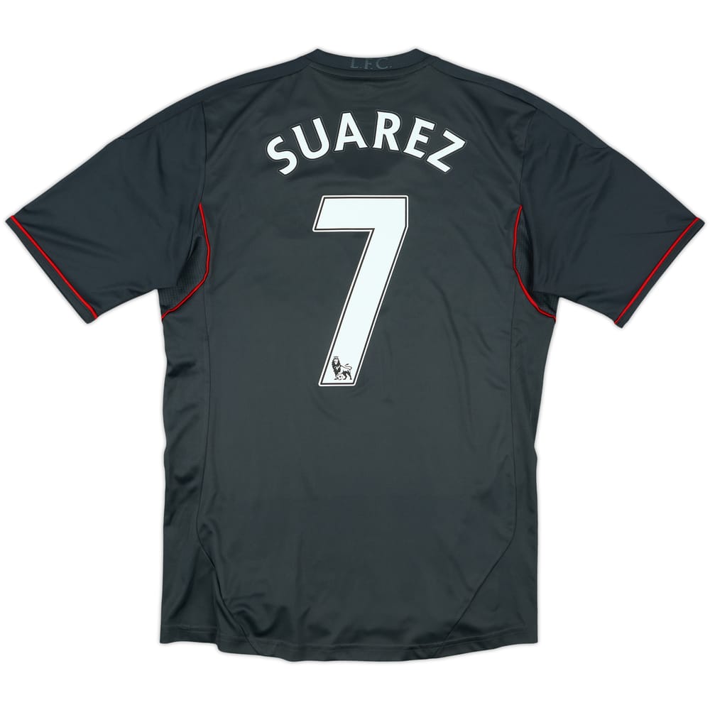 2011-12 Liverpool Away Shirt Suarez #7 - 8/10 - (S)