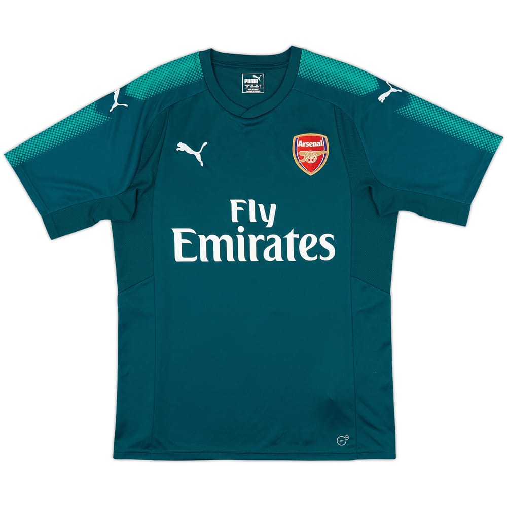 2017-18 Arsenal S/S GK Shirt - 8/10 - (L)
