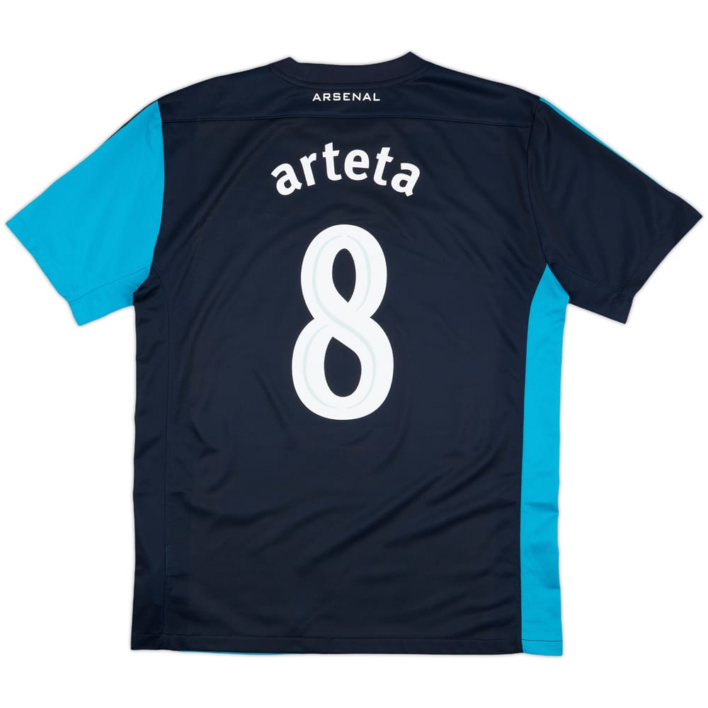 2011-12 Arsenal Away Shirt Arteta #8 - 8/10 - (L)