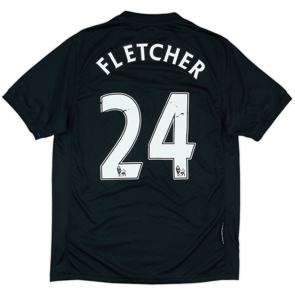 2009-10 Manchester United Away Shirt Fletcher #24 - 6/10 - (S)
