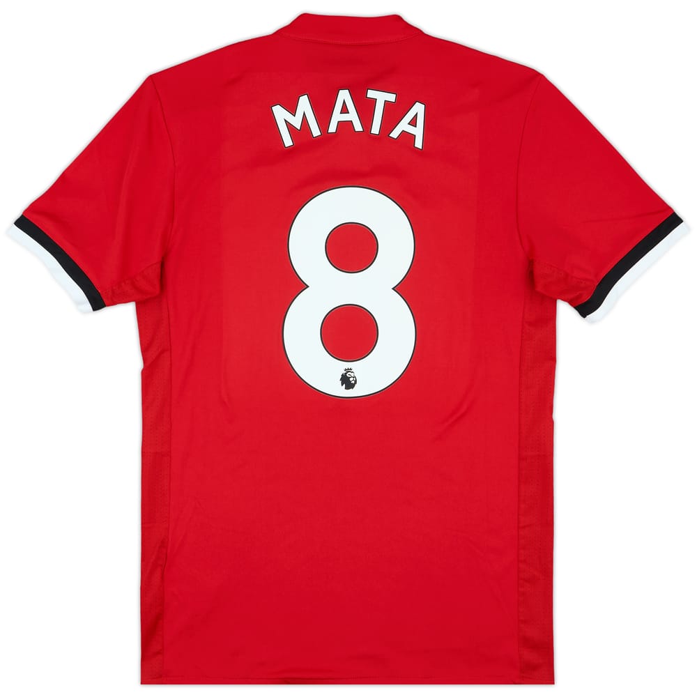 2017-18 Manchester United Home Shirt Mata #8 - 7/10 - (S)