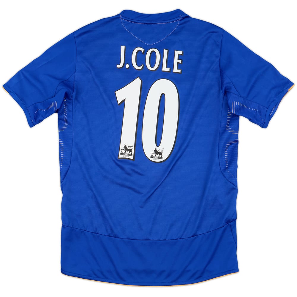 2005-06 Chelsea Centenary Home Shirt J.Cole #10 - 9/10 - (S)