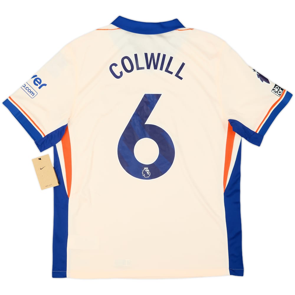 2024-25 Chelsea Away Shirt Colwill #6 (L)