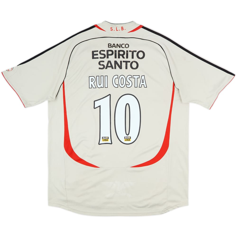 2006-07 Benfica Away Shirt Rui Costa #10 - 6/10 - (XL)