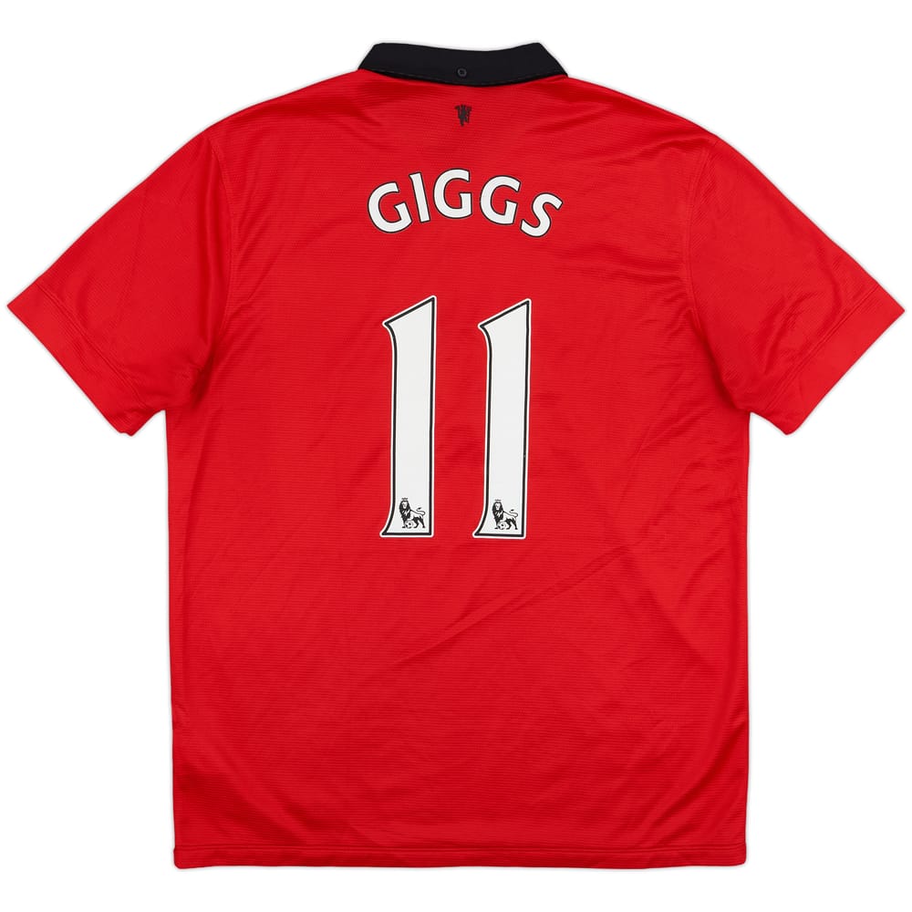2013-14 Manchester United Home Shirt Giggs #11 - 7/10 - (L)