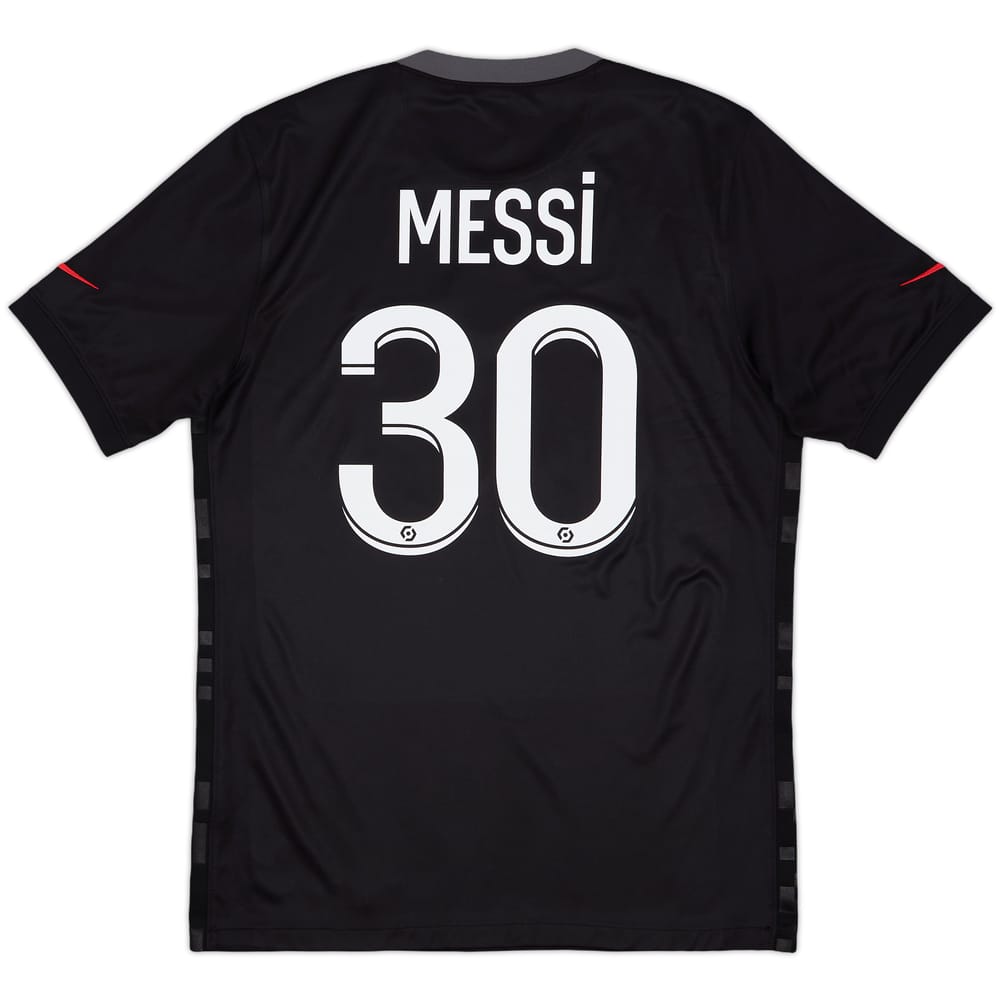 2021-22 Paris Saint-Germain Third Shirt Messi #30 - 10/10 - (M)