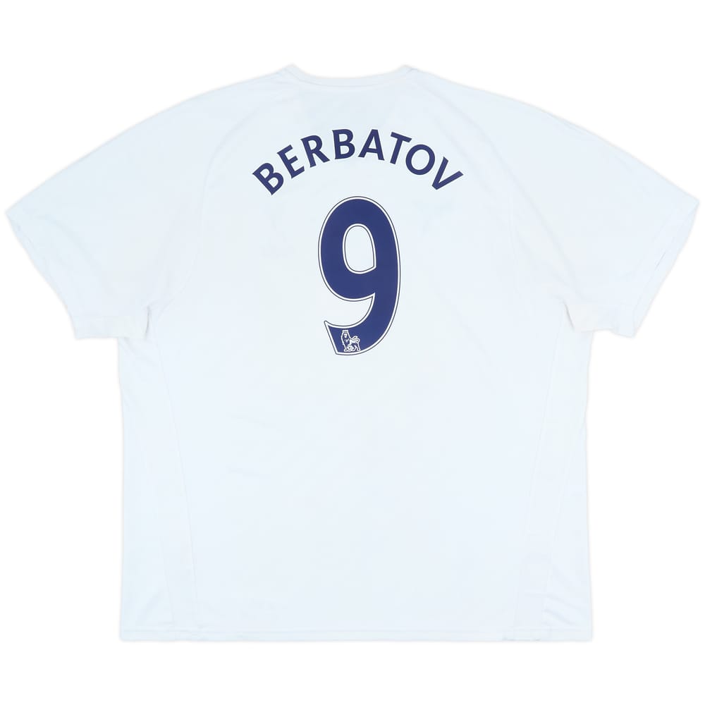 2007-08 Tottenham Home Shirt Berbatov #9 - 8/10 - (XXL)