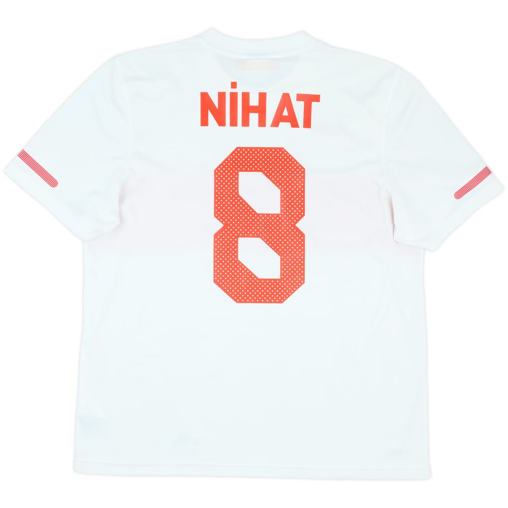 2010-11 Turkey Basic Away Shirt Nihat #8 - 7/10 - (M)