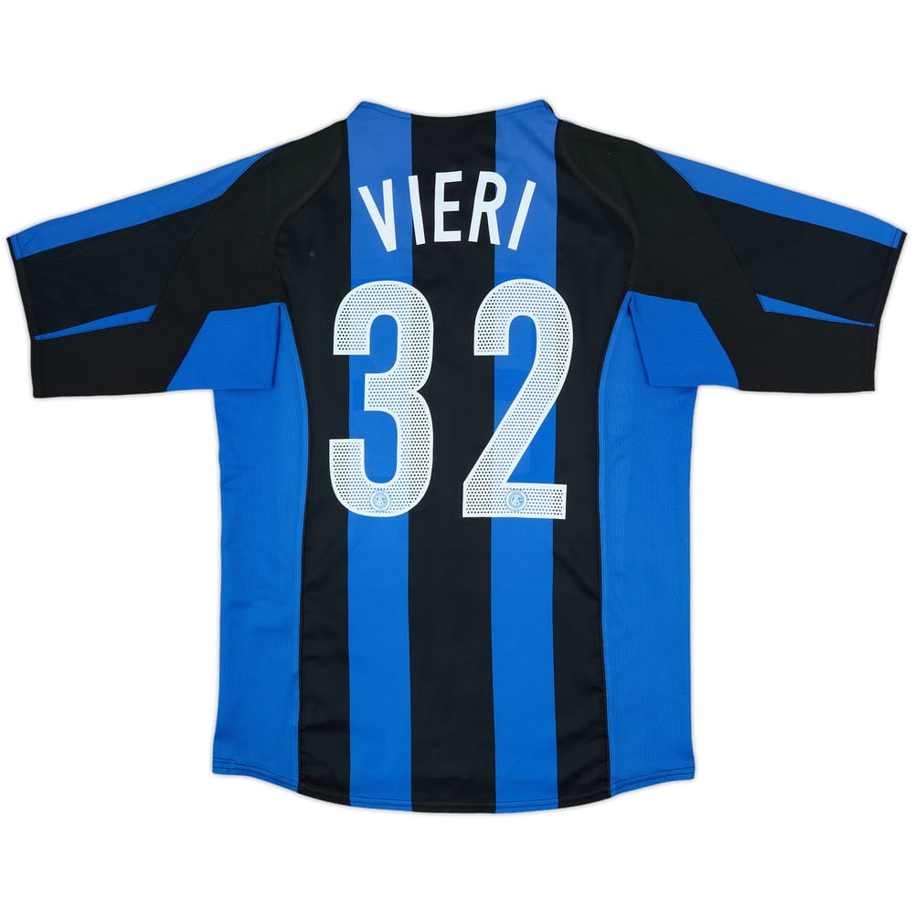 2004-05 Inter Milan Home Shirt Vieri #32 - 8/10 - (L)