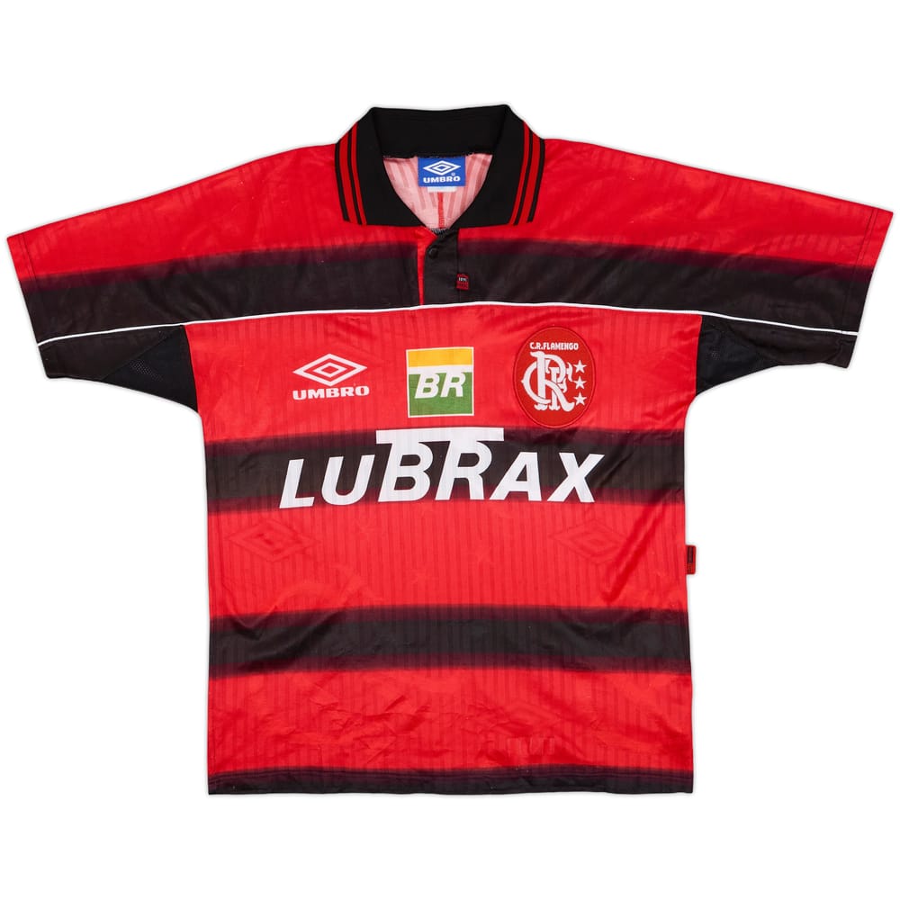 1997-99 Flamengo Home Shirt - 8/10 - (M)