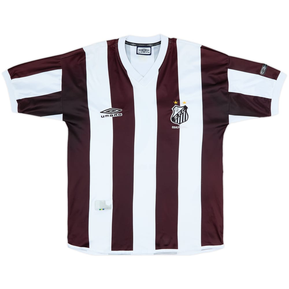 2001 Santos Away Shirt #10 - 6/10 - (L)