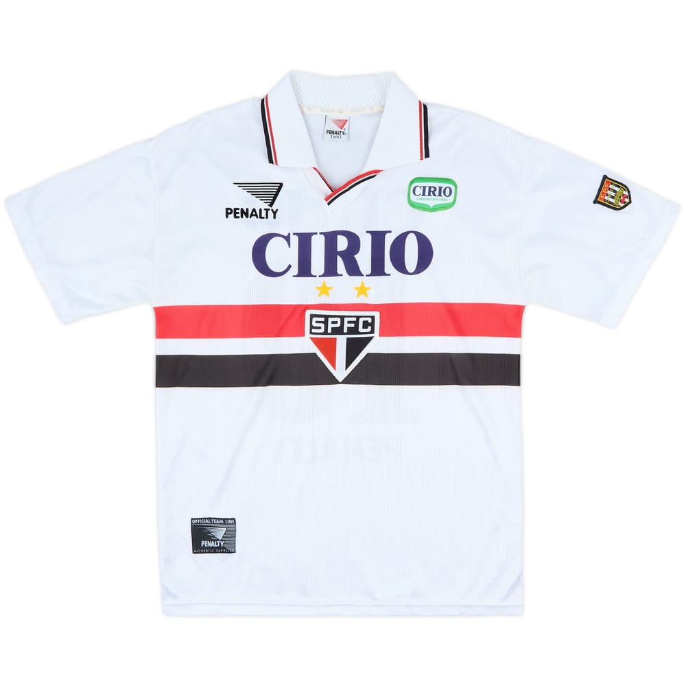 1999 Sao Paulo Home Shirt #10 - 9/10 - (M)