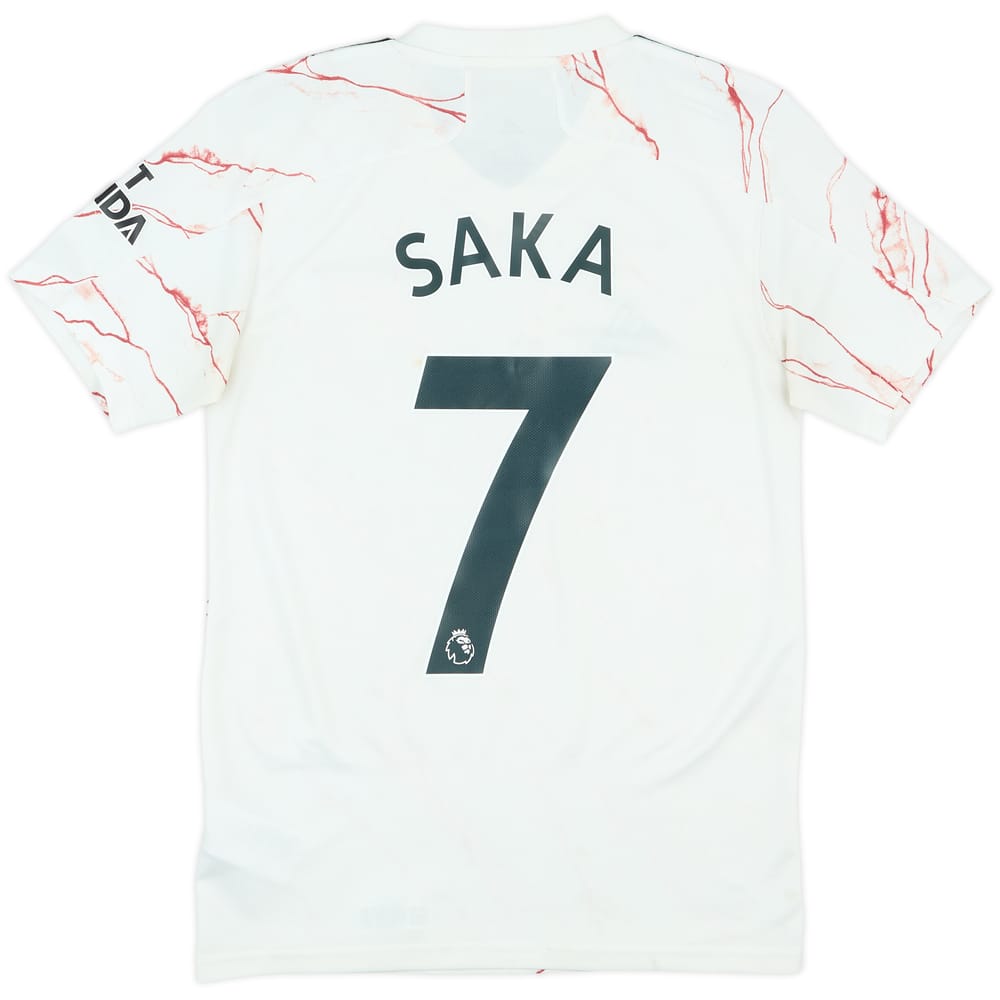 2020-21 Arsenal Away Shirt Saka #7 - 6/10 - (XS)
