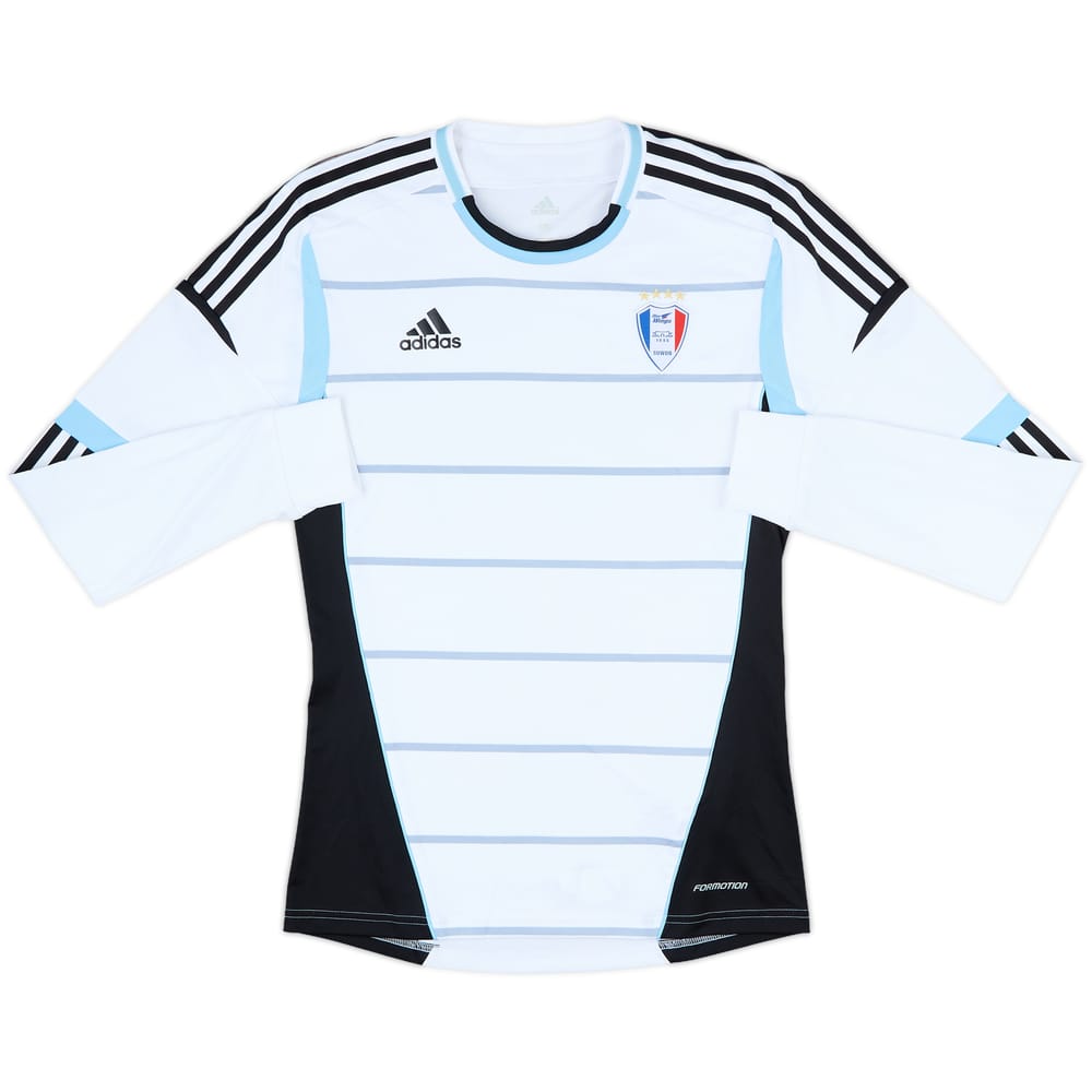 2012 Suwon Bluewings Player Issue Away L/S Shirt - 9/10 - (S)