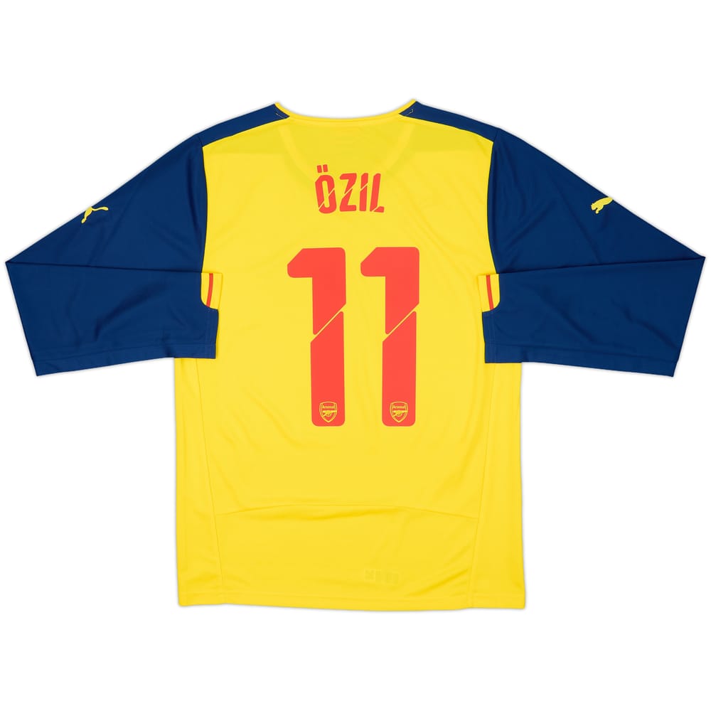 2014-15 Arsenal Away L/S Shirt Ozil #11 - 4/10 - (M)