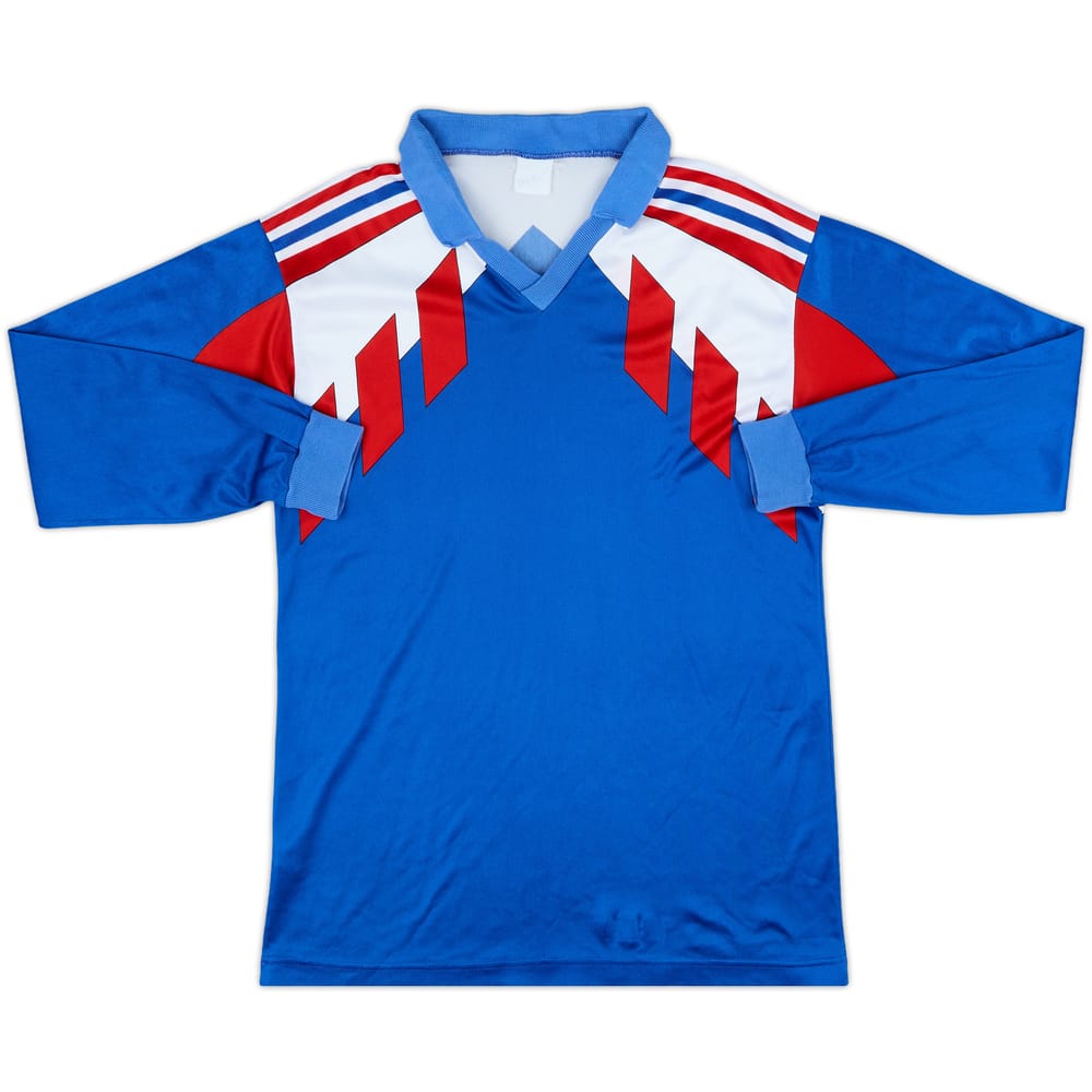 1990s adidas Template L/S Shirt (France) - 8/10 - (S)