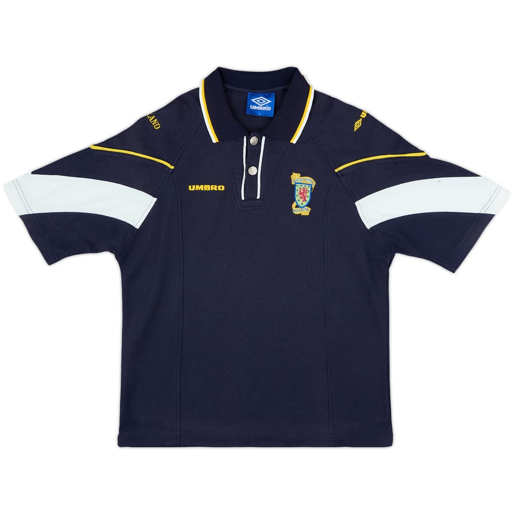 1996-97 Scotland Umbro Polo Shirt - 8/10 - (L)