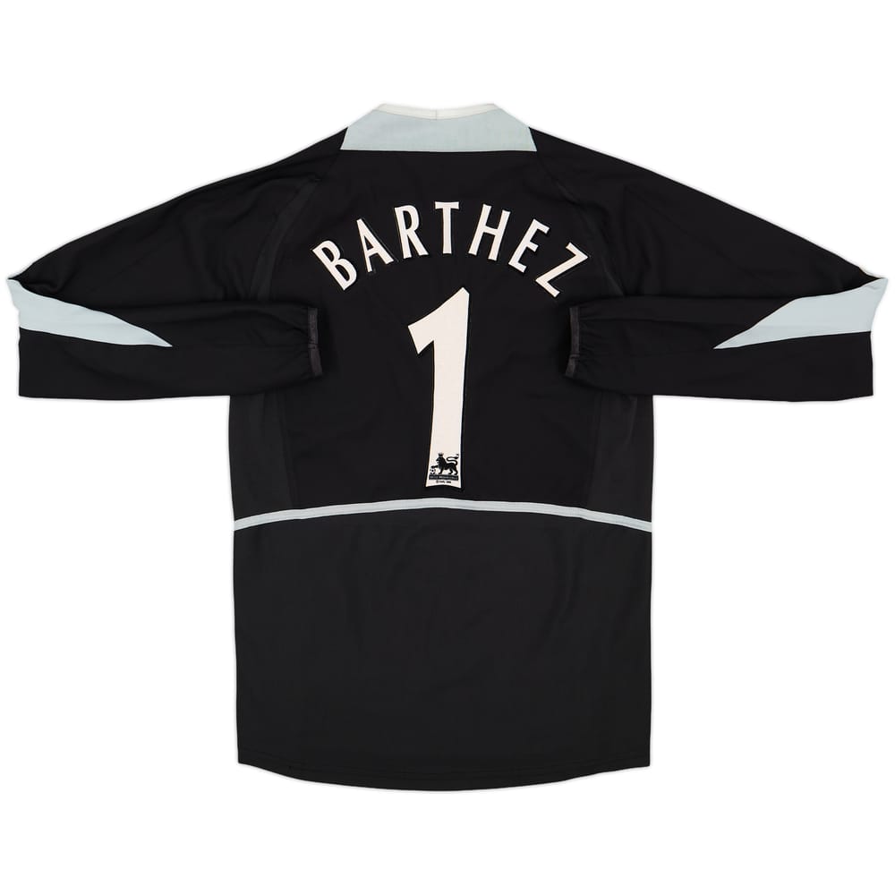 2002-04 Manchester United GK Shirt Barthez #1 - 9/10 - (XL.Boys)