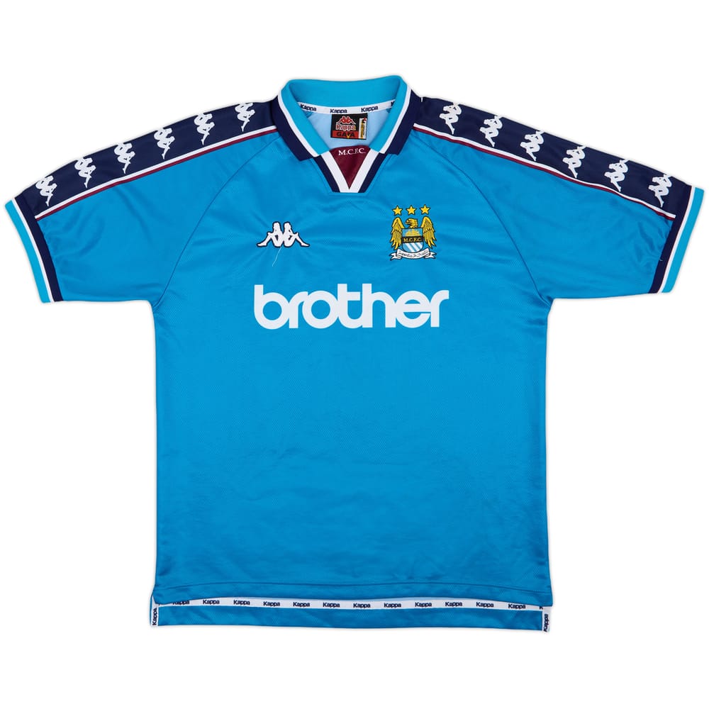 1997-99 Manchester City Home Shirt - 9/10 - (L)