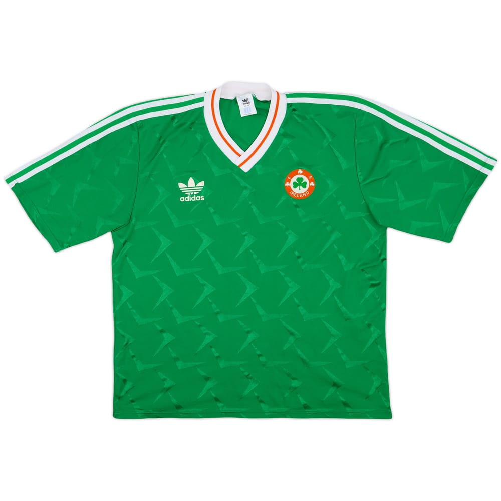 1990-92 Ireland Home Shirt - 8/10 - (L)