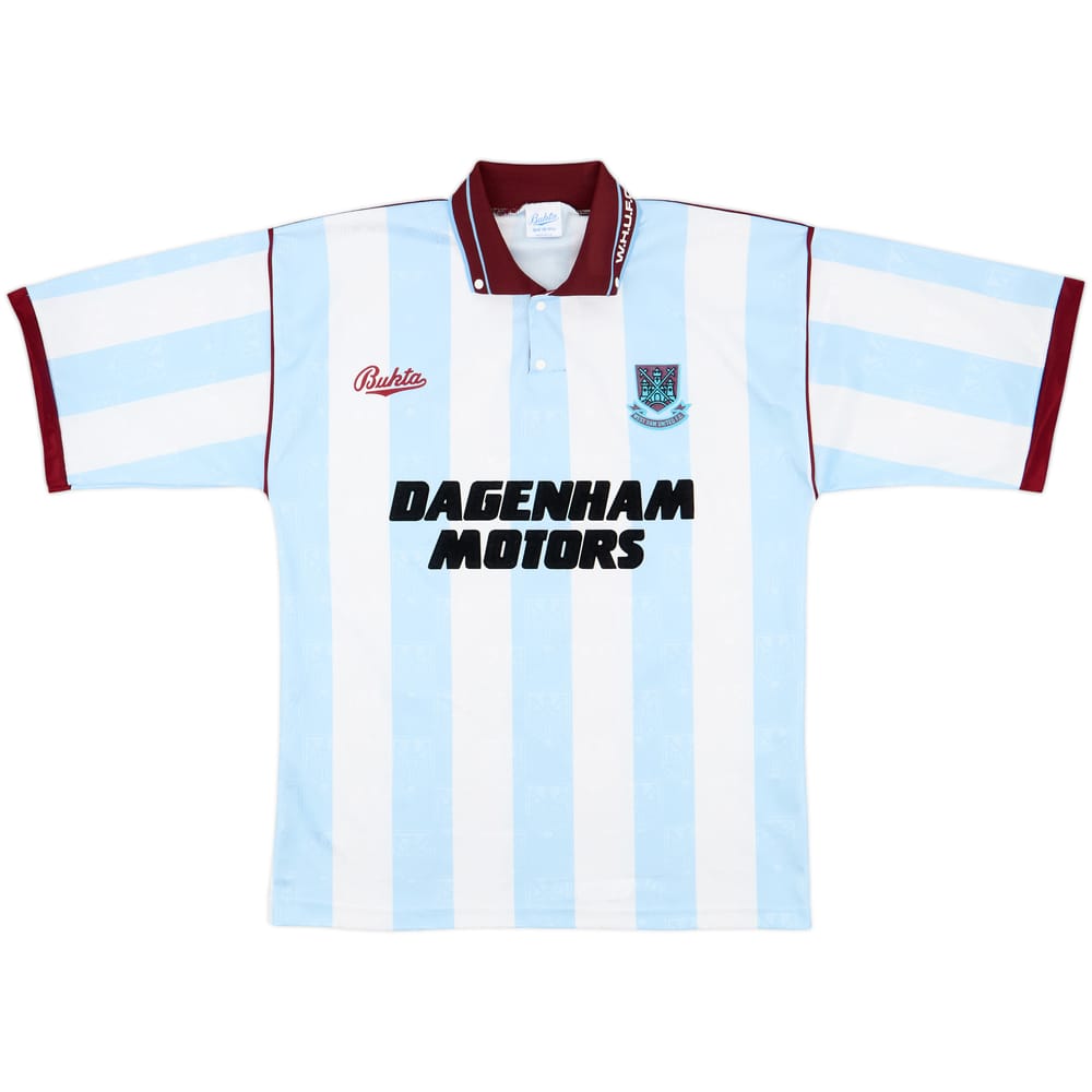 1992-93 West Ham Away Shirt - 10/10 - (M)