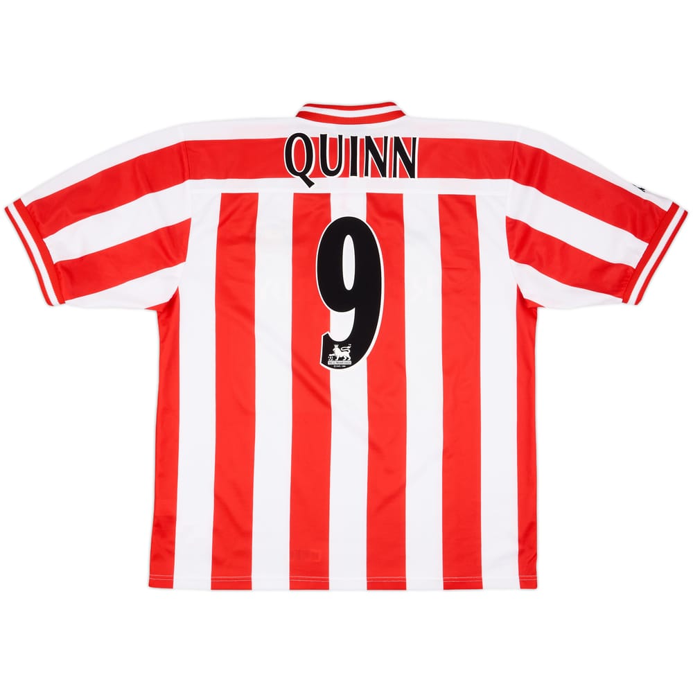 1999-00 Sunderland Home Shirt Quinn #9 - 9/10 - (XL)
