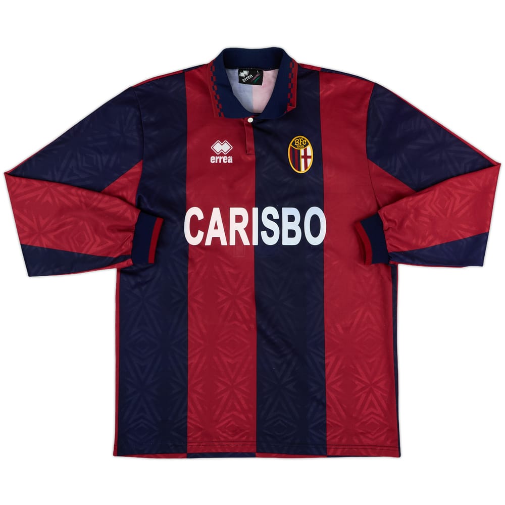 1994-95 Bologna Home L/S Shirt - 9/10 - (L)